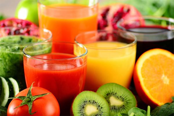 Application de l'enregistreur de température de la chaîne froide au jus frais