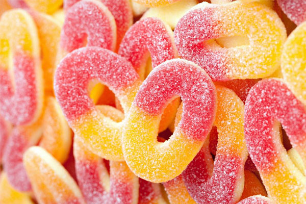 Enregistreur de données de température jetable pour le transport de bonbons gommeux de type gel